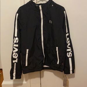 Levi's Lightweight Retro Stand Collar Windbreaker